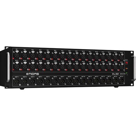 midas 16 channel stage box.